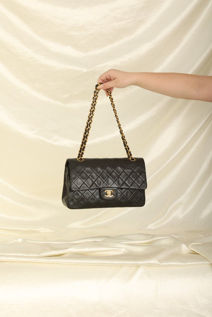 Chanel 1996 Lambskin Medium Double Flap