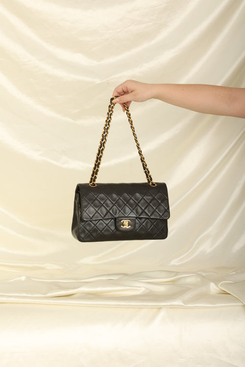 Chanel 1996 Lambskin Medium Double Flap