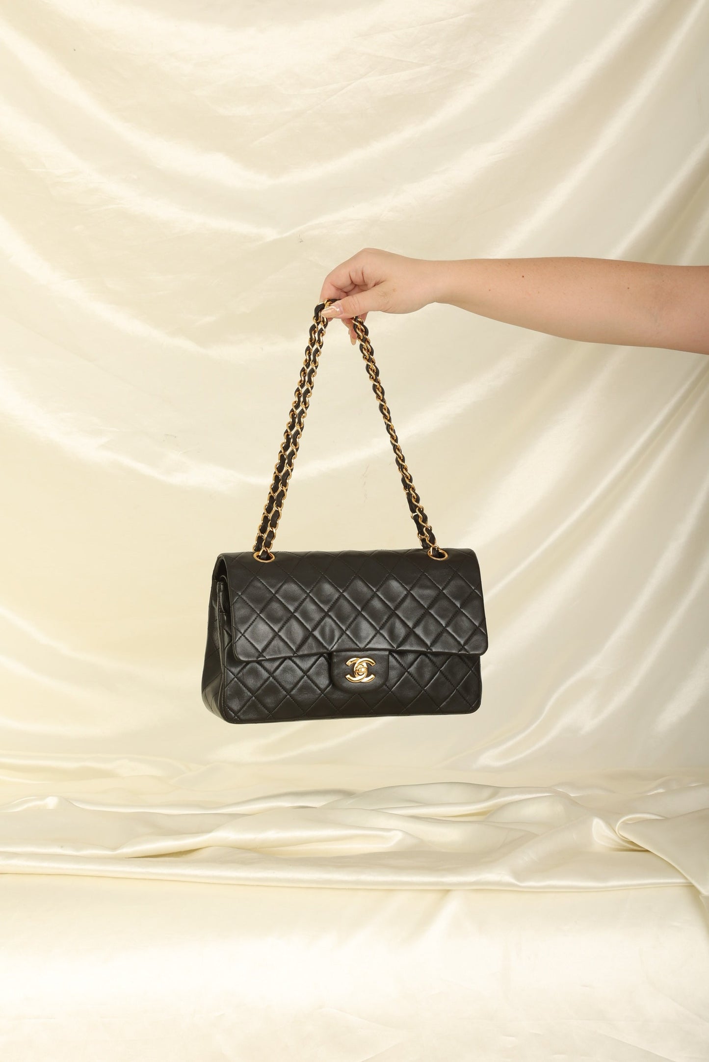 Chanel 1996 Lambskin Medium Double Flap