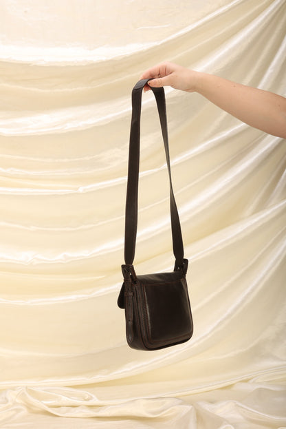 Extremely Rare Chanel Calfskin Crossbody Half Flap