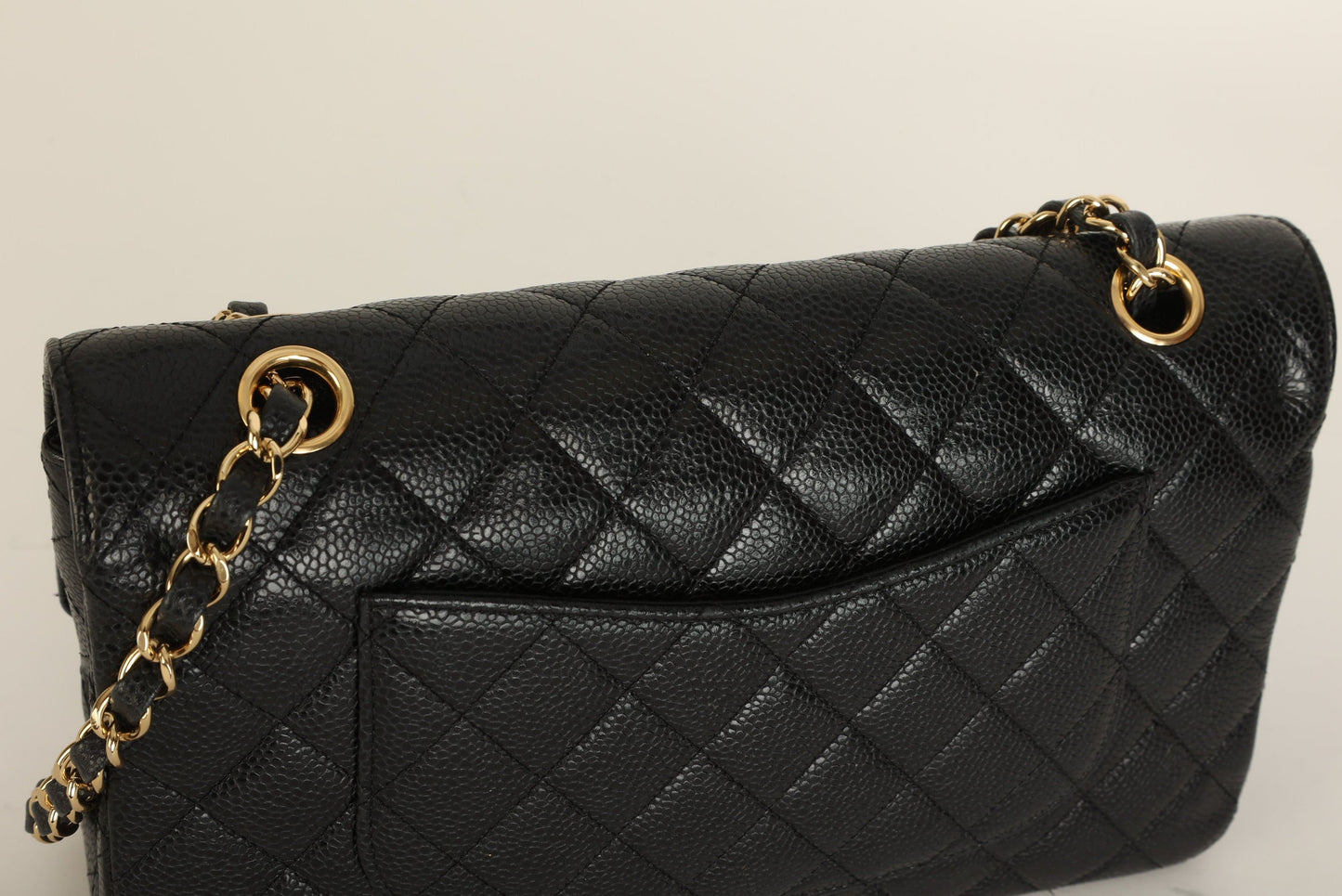 Chanel 2009 Caviar Medium Double Flap
