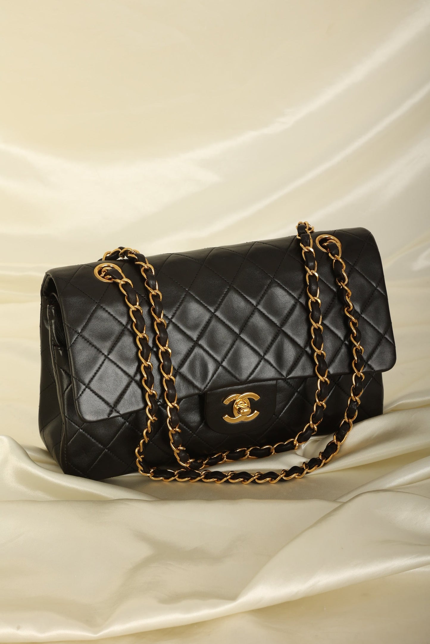 Chanel 1996 Lambskin Medium Double Flap