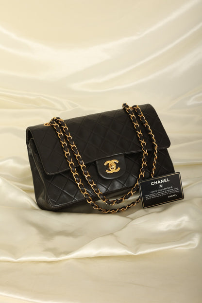 Chanel 1996 Lambskin Medium Double Flap