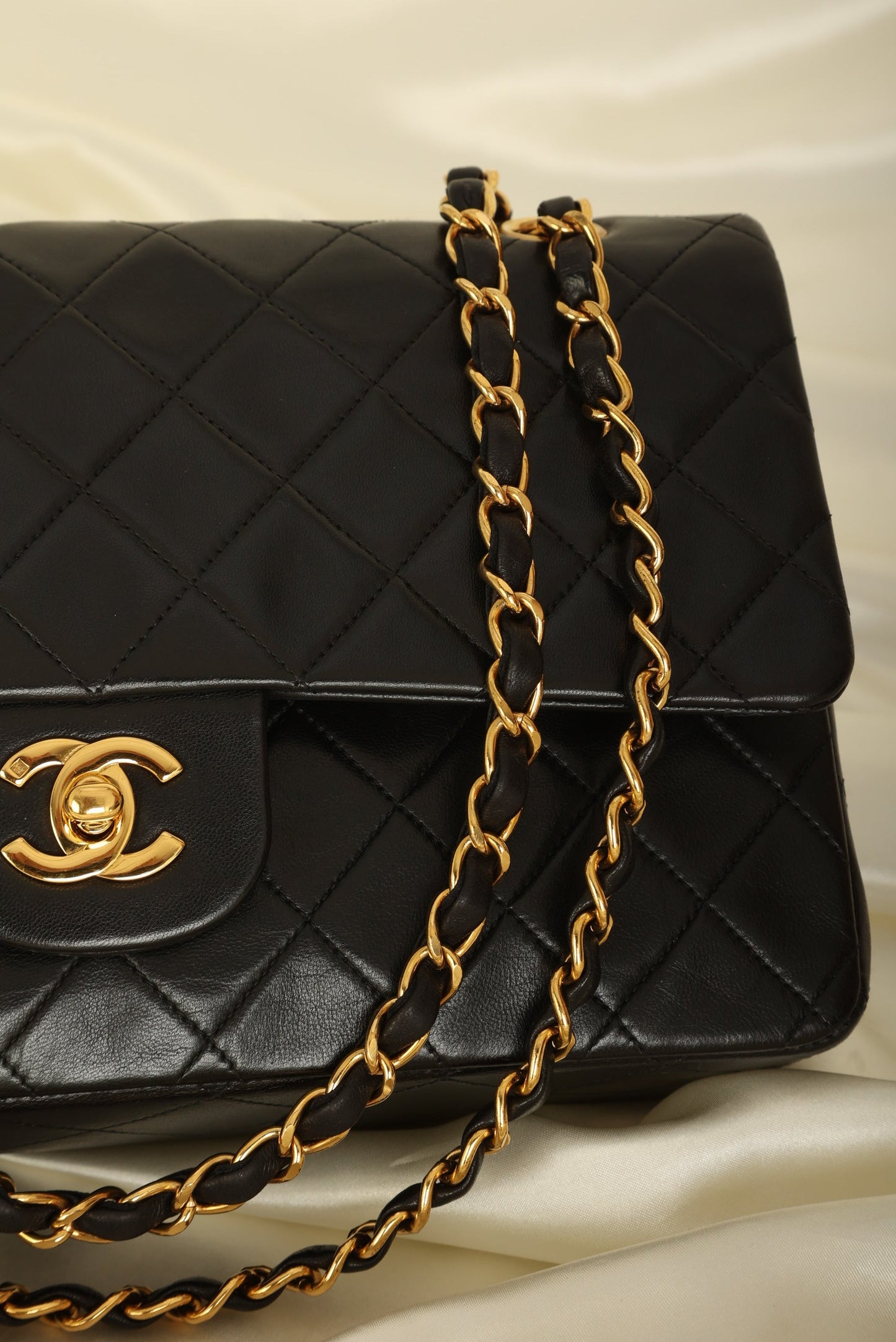 Chanel 1996 Lambskin Medium Double Flap