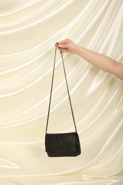Chanel Caviar Wallet On Chain