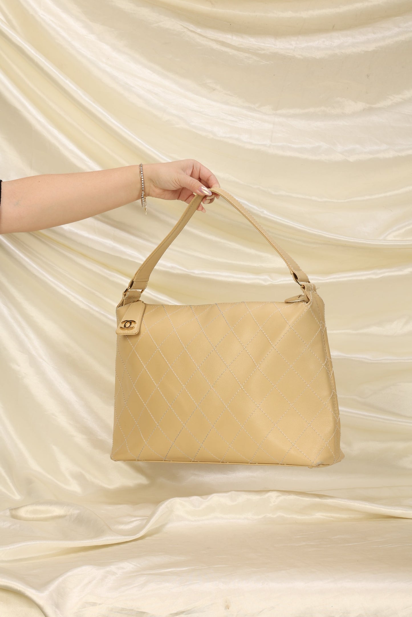 Chanel Quilted Hobo