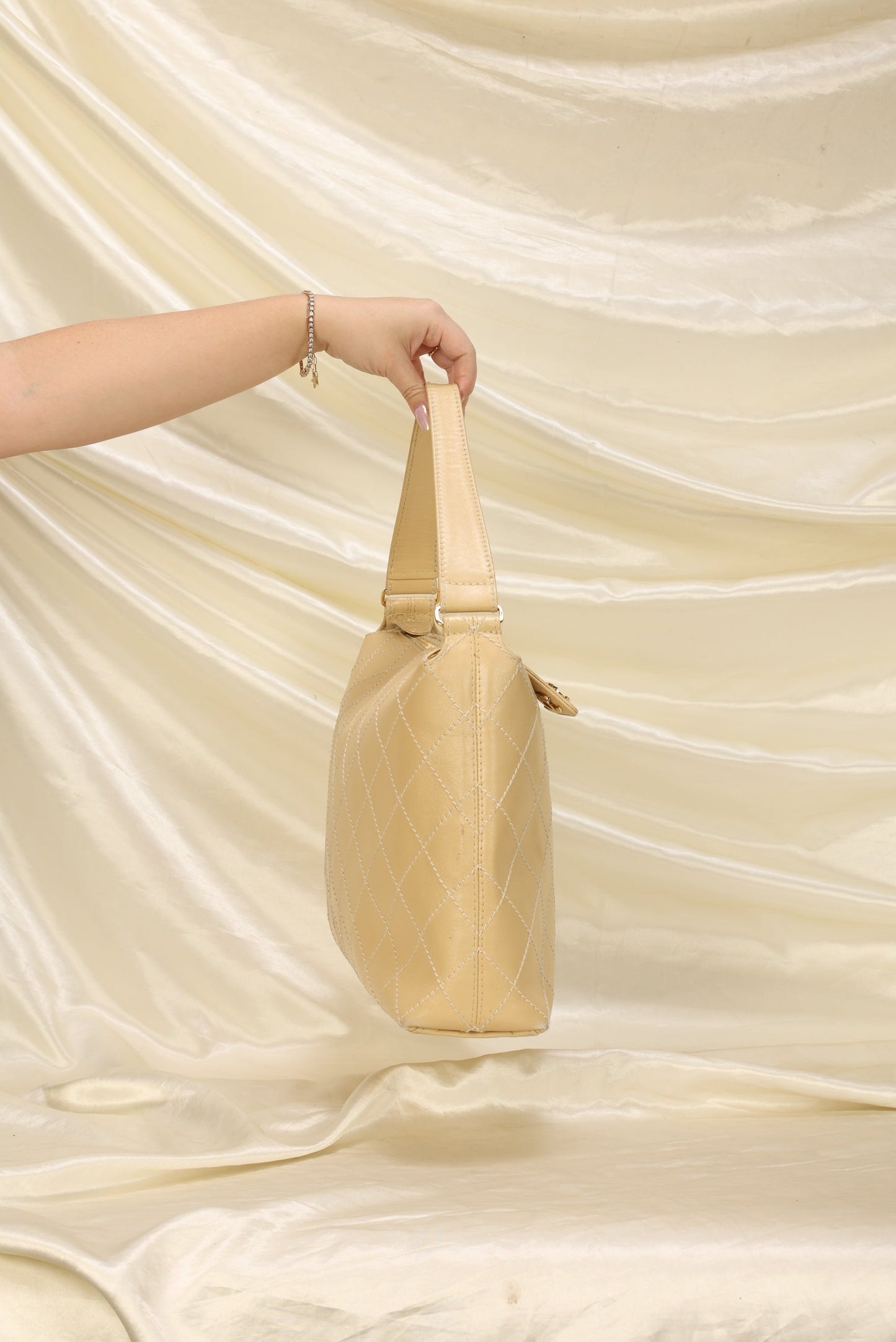 Chanel Quilted Hobo