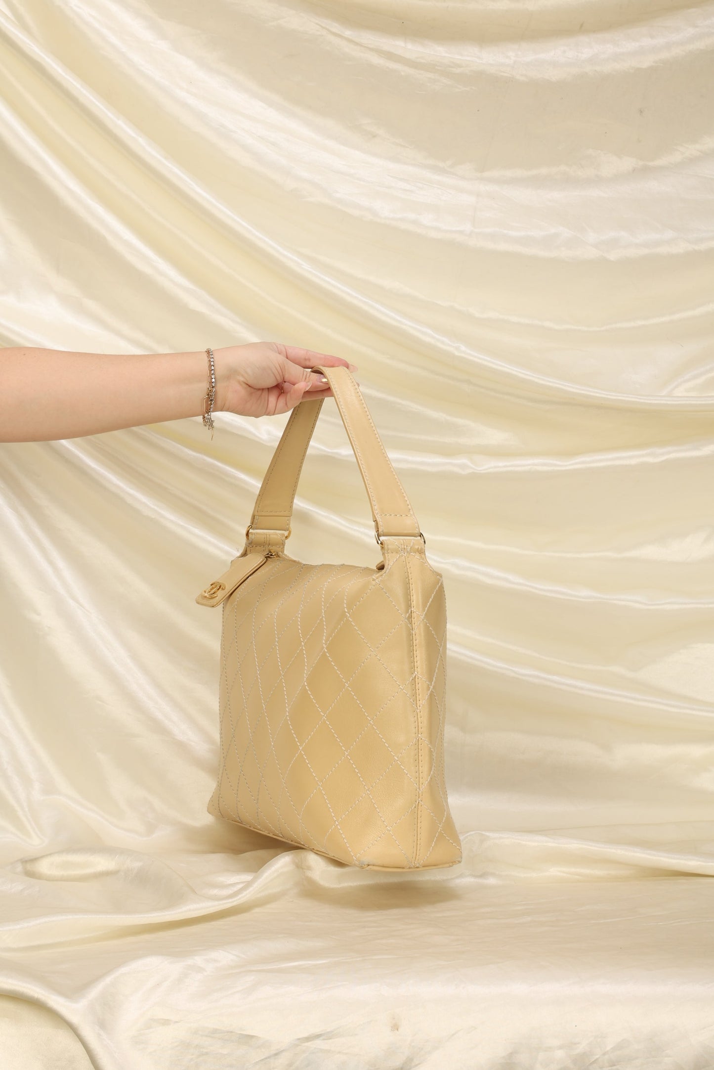 Chanel Quilted Hobo