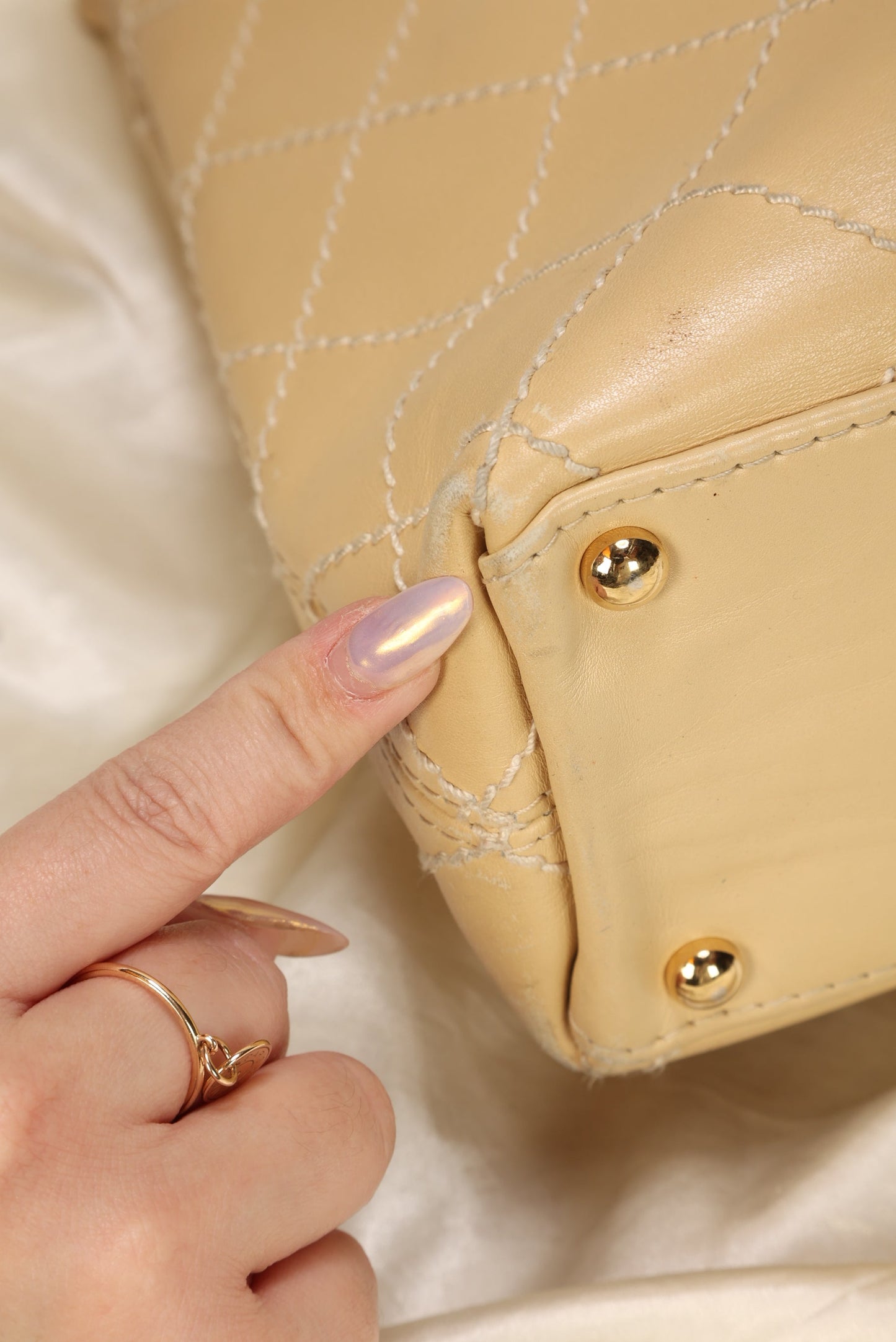 Chanel Quilted Hobo
