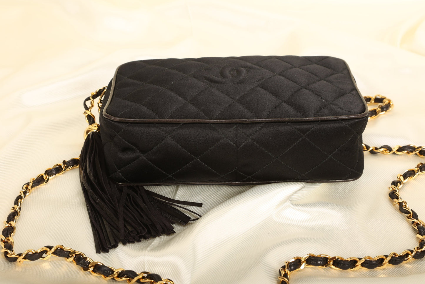 Chanel Satin Timeless Camera Bag