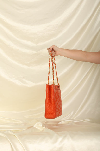 Chanel Caviar Turnlock Tote