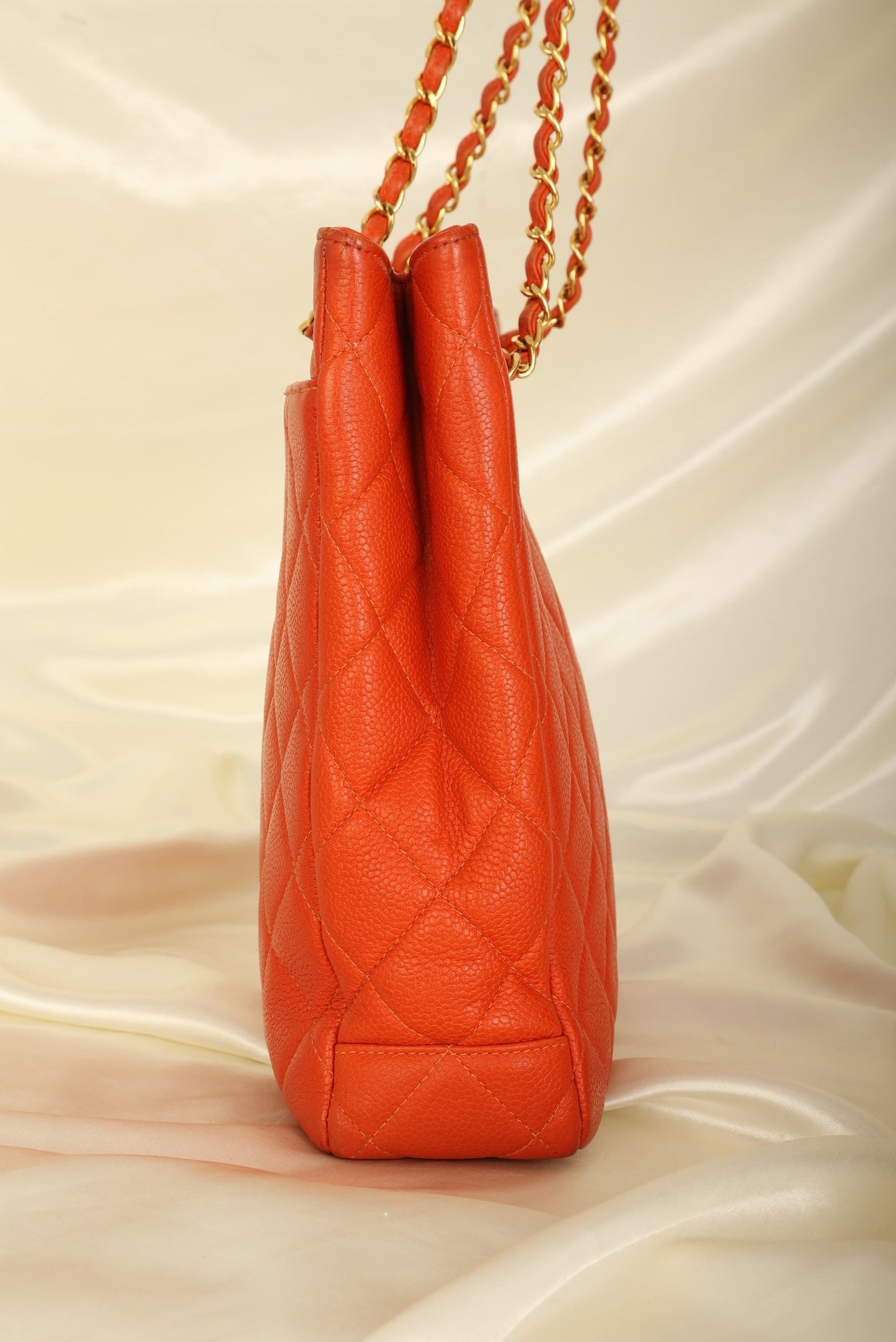 Chanel Caviar Turnlock Tote