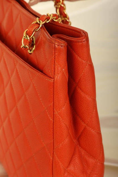 Chanel Caviar Turnlock Tote