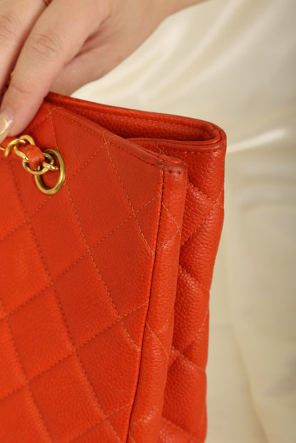 Chanel Caviar Turnlock Tote