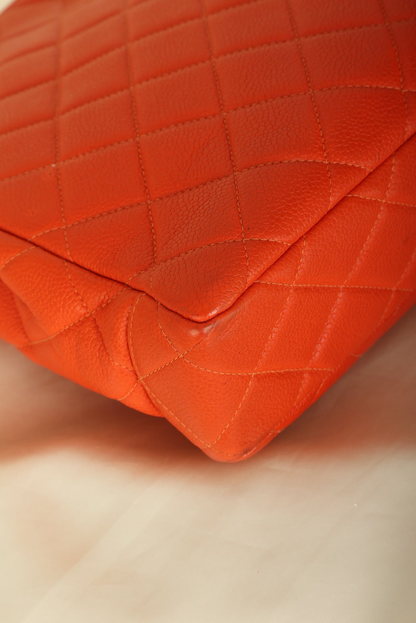 Chanel Caviar Turnlock Tote
