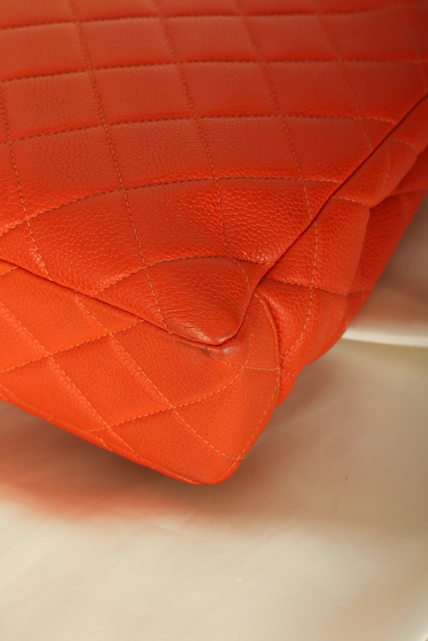 Chanel Caviar Turnlock Tote