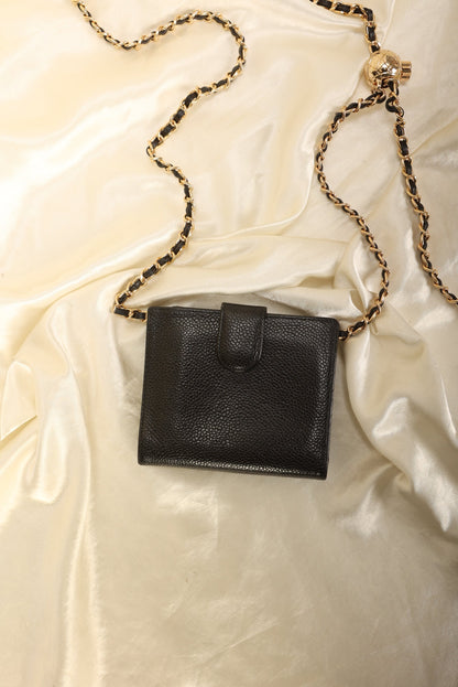 Chanel Caviar Wallet on Chain