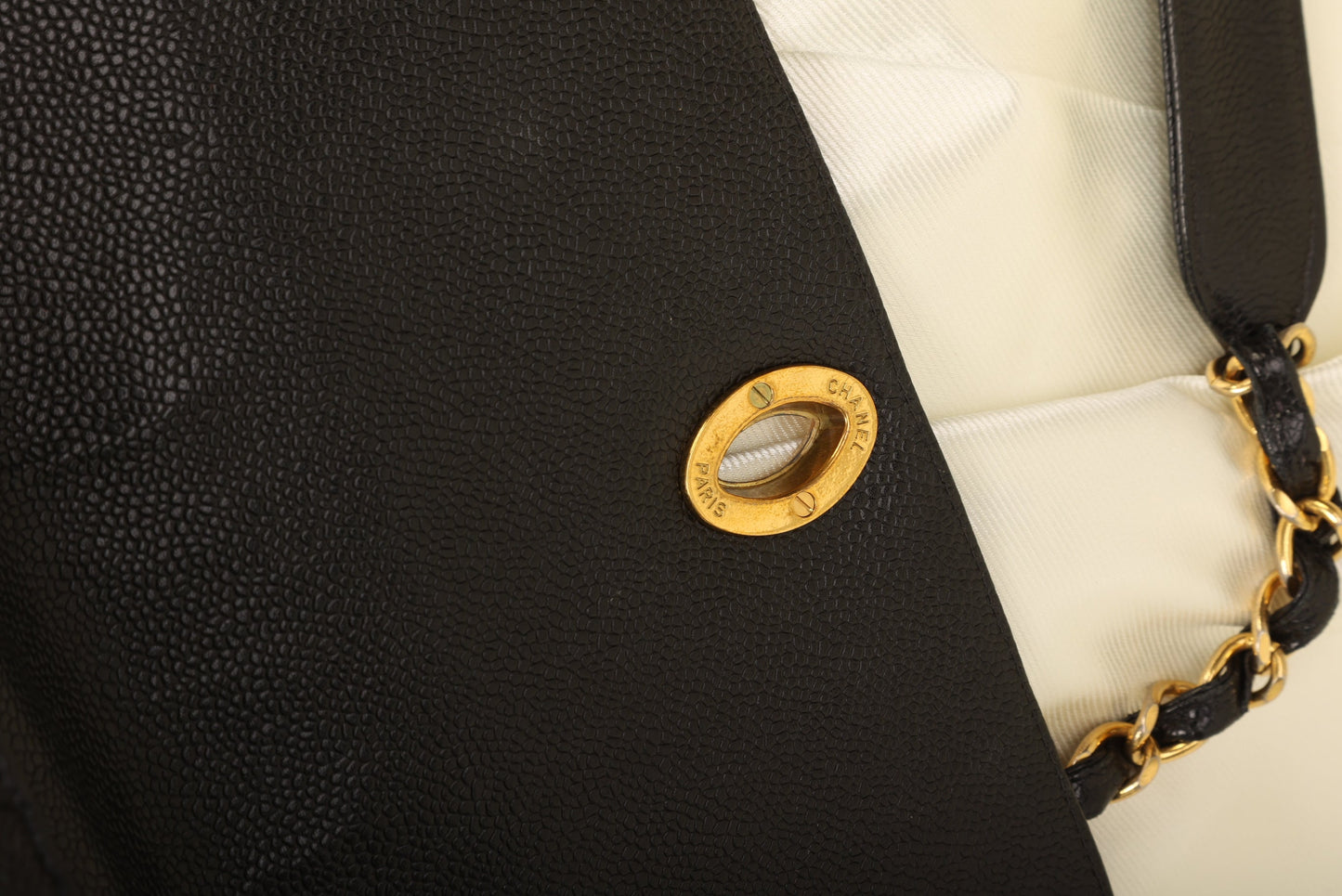 Chanel Caviar Square Flap Bag