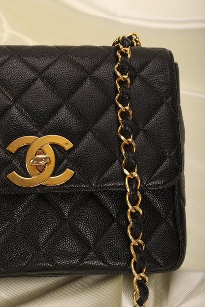 Chanel Caviar Square Flap Bag