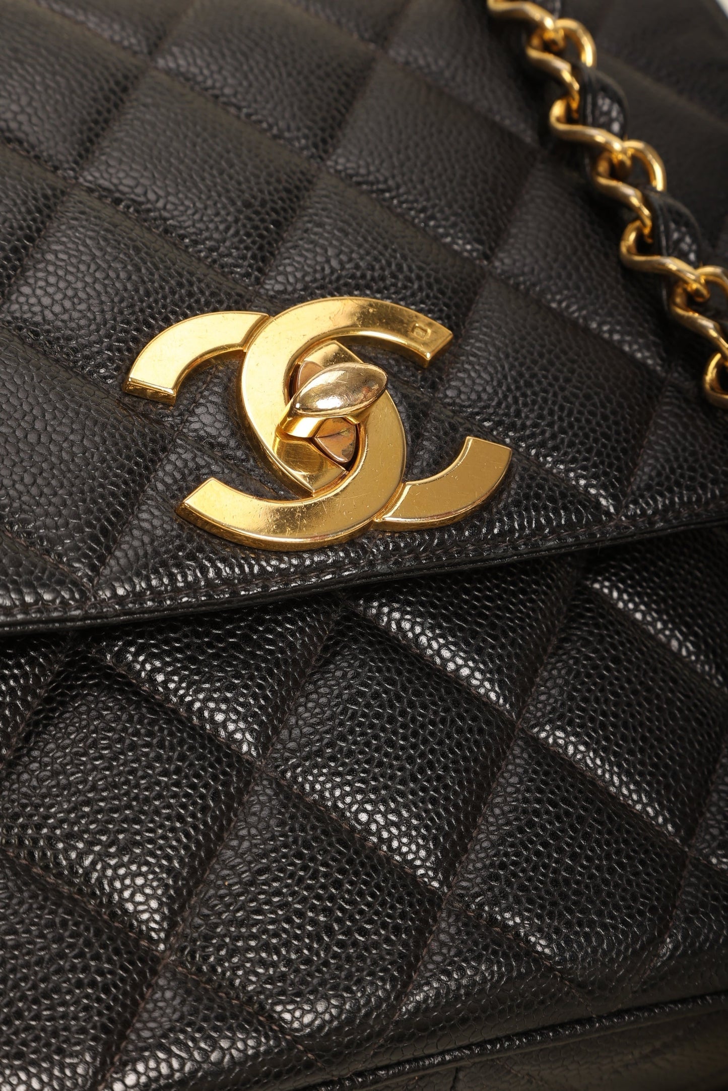 Chanel Caviar Square Flap Bag
