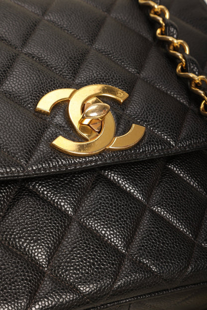Chanel Caviar Square Flap Bag