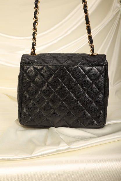 Chanel Caviar Square Flap Bag