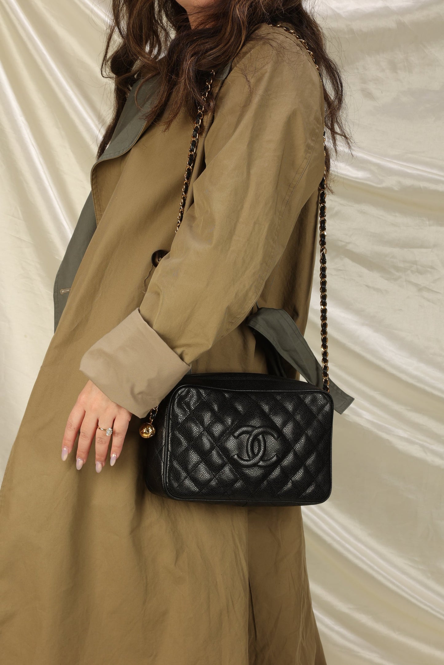 Chanel Caviar Camera Bag
