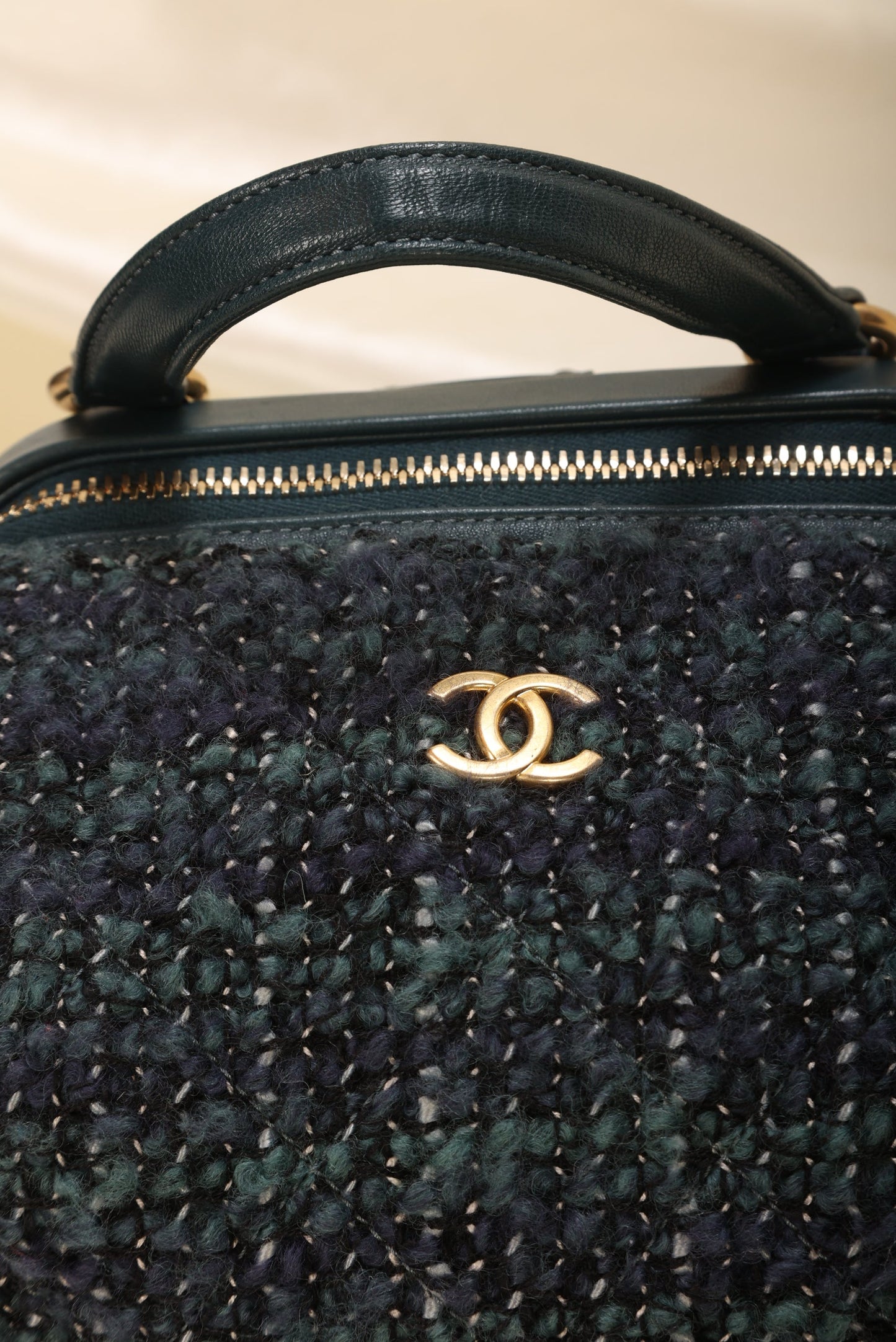 Chanel Tweed Backpack