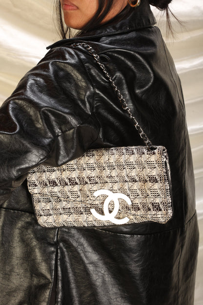 Chanel Tweed Pochette