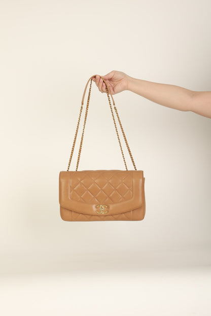 Extremely Rare Chanel 2015 Lambskin Reissue Diana