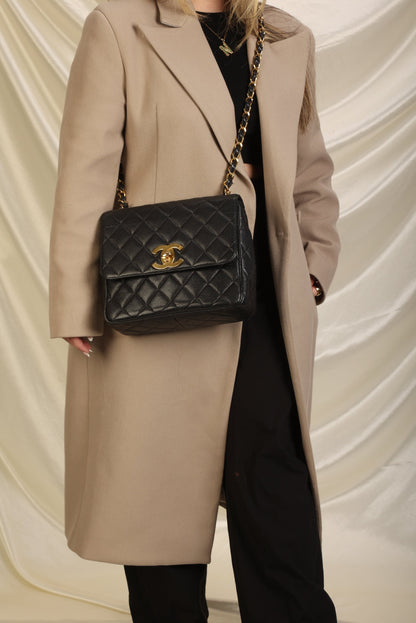 Chanel Caviar Square Flap Bag