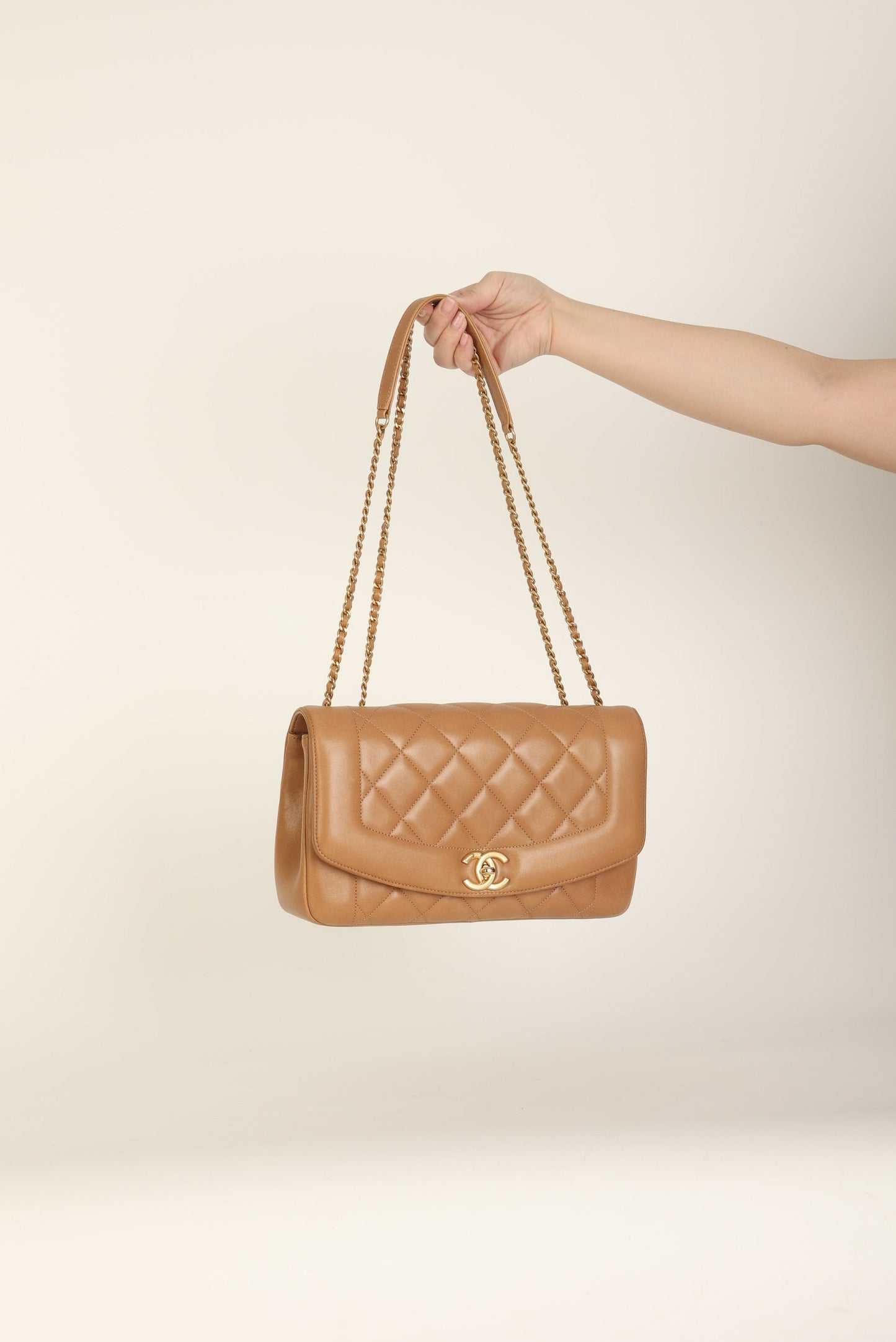 Extremely Rare Chanel 2015 Lambskin Reissue Diana