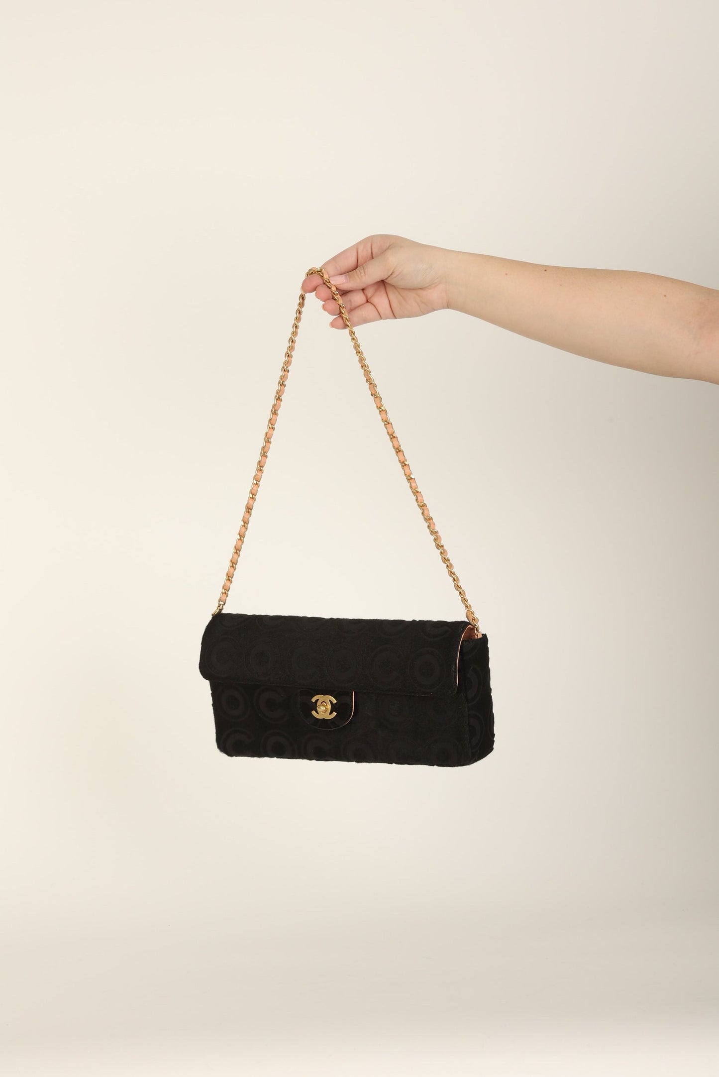 Chanel 2000 Ponyhair Coco East West Flap