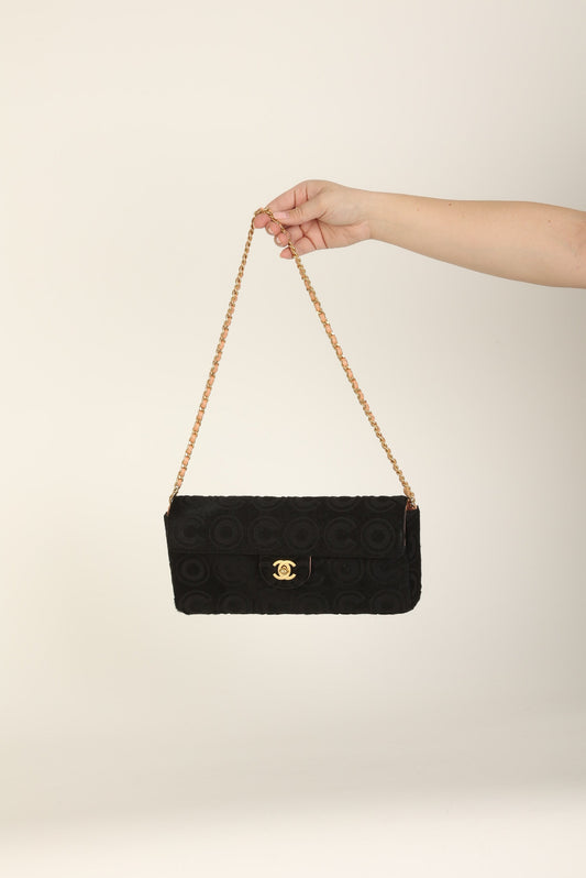 Chanel 2000 Ponyhair Coco East West Flap