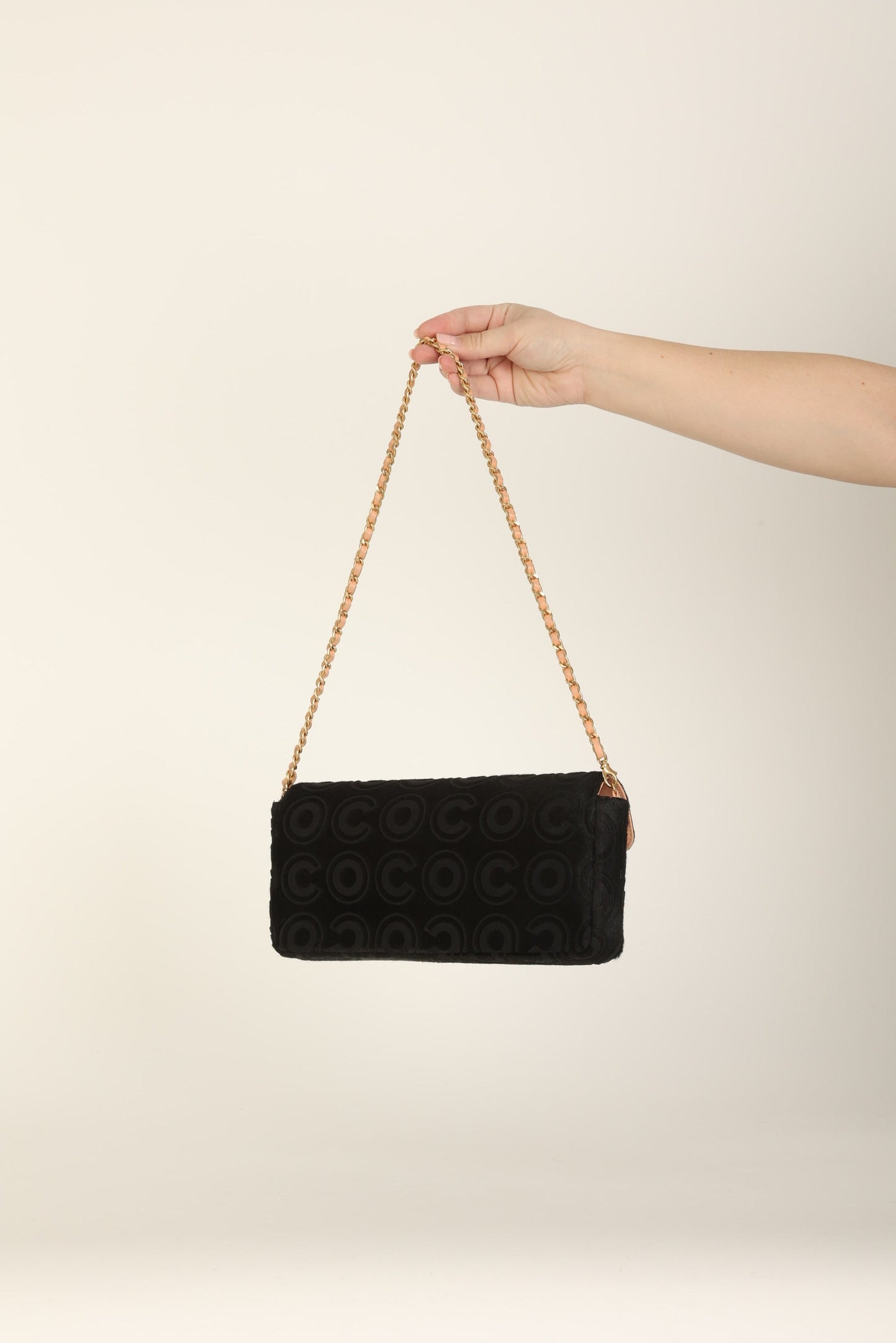 Chanel 2000 Ponyhair Coco East West Flap