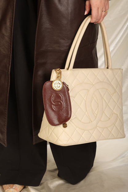 Chanel Caviar Key Pouch