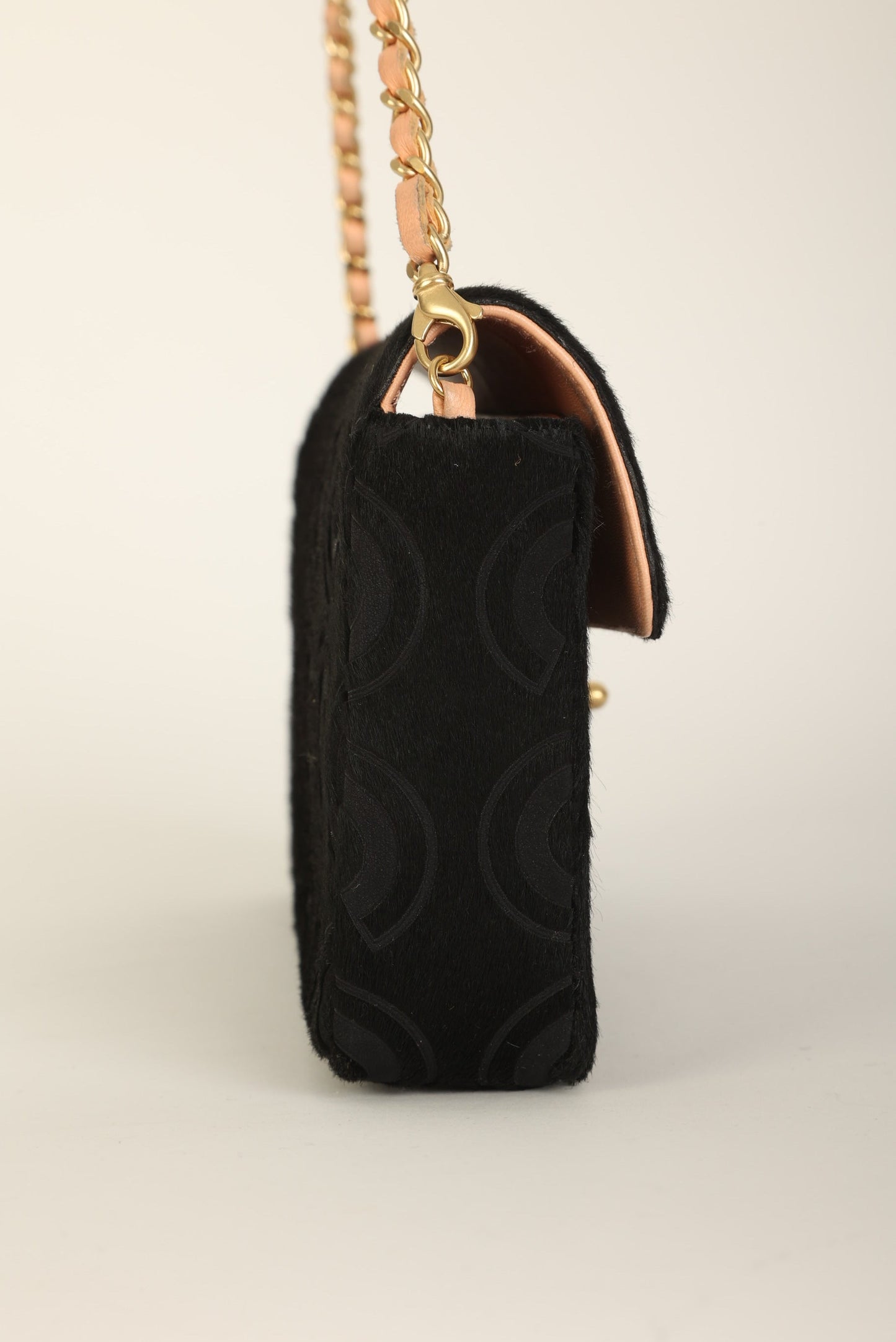 Chanel 2000 Ponyhair Coco East West Flap
