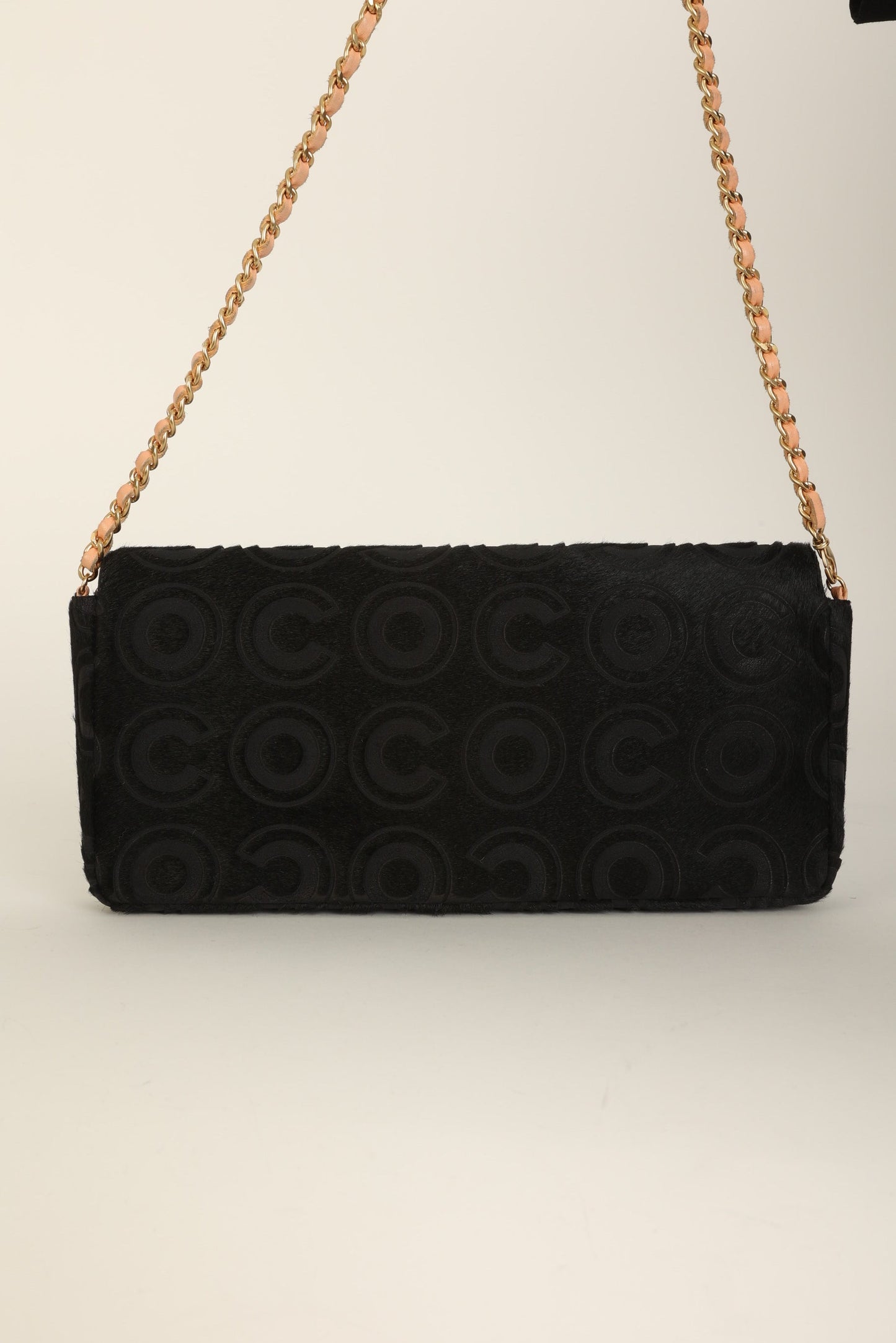 Chanel 2000 Ponyhair Coco East West Flap