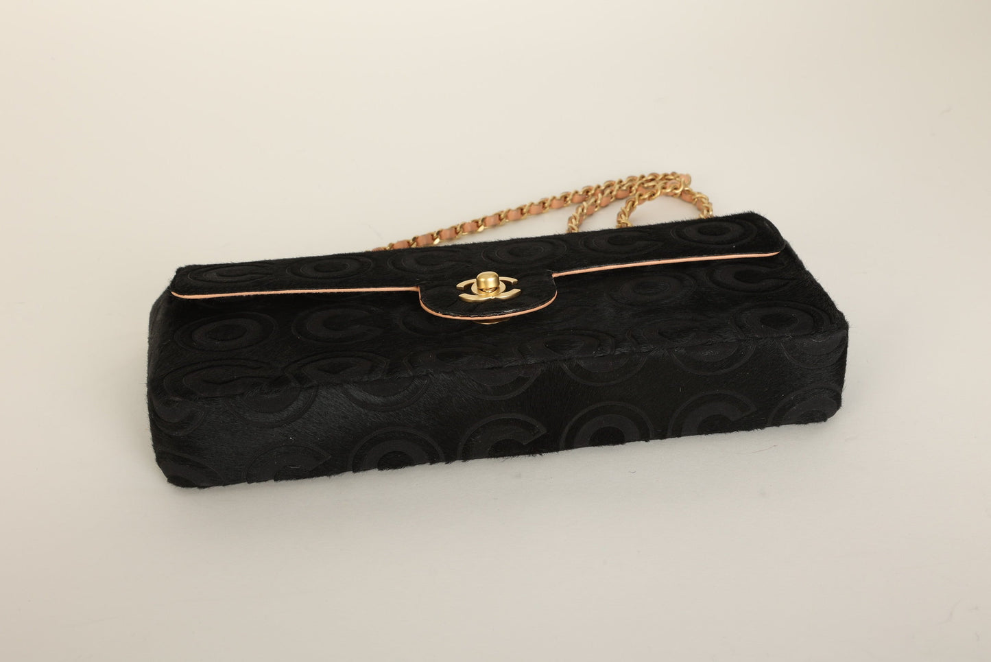 Chanel 2000 Ponyhair Coco East West Flap
