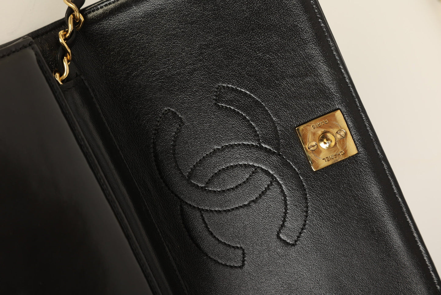 Chanel Patent Box Mini Full Flap