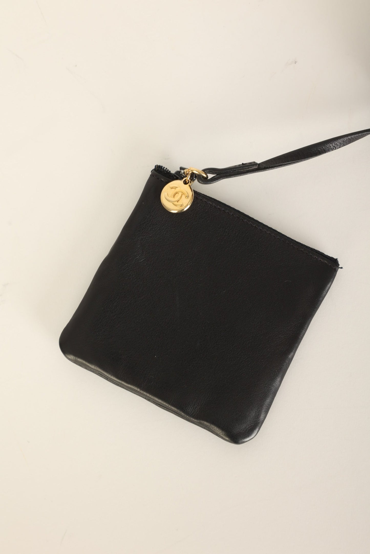 Chanel 1991 Lambskin Mini Bucket Bag