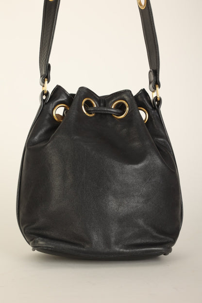 Chanel 1991 Lambskin Mini Bucket Bag