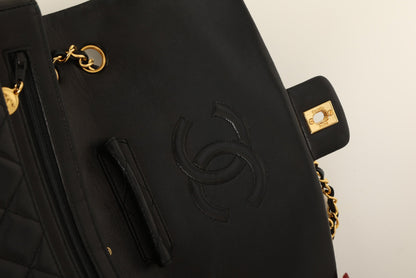 Chanel 1989 Lambskin Single Flap w Wallet