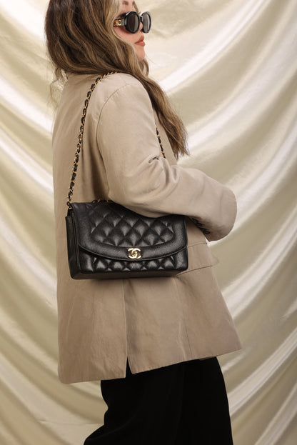 Chanel 1994 Caviar Medium Diana