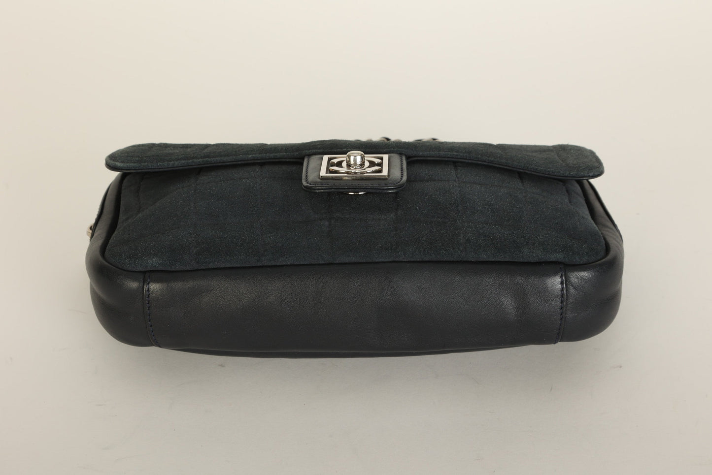Chanel 2008 Suede Zip Flap