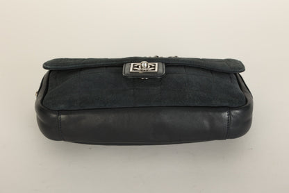 Chanel 2008 Suede Zip Flap