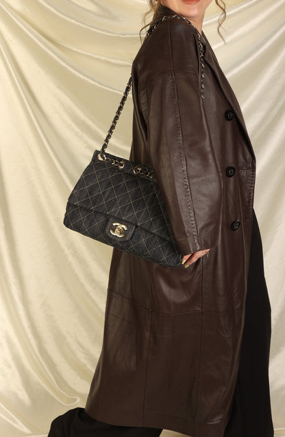 Extremely Rare Chanel Denim Classic Flap
