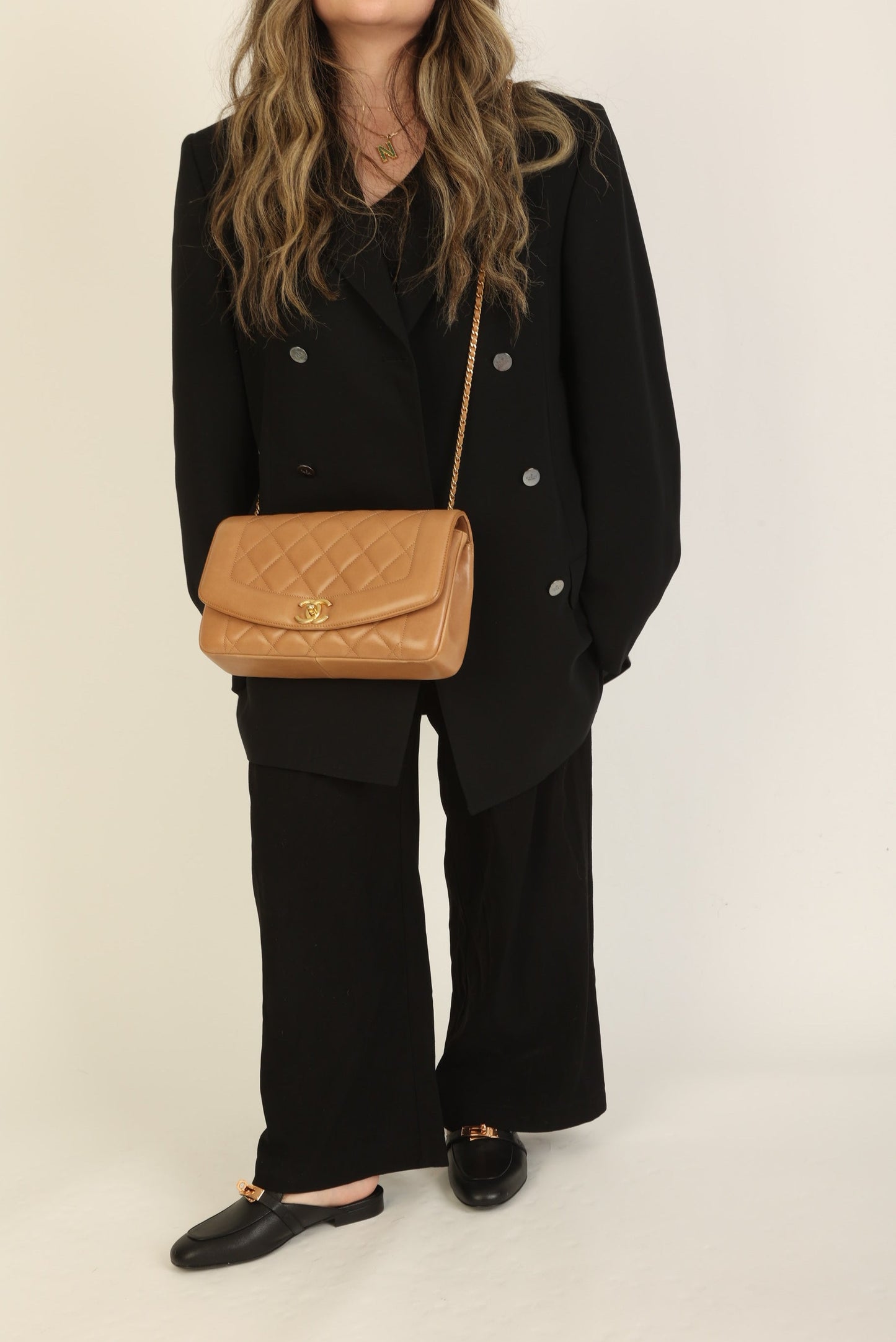 Extremely Rare Chanel 2015 Lambskin Reissue Diana