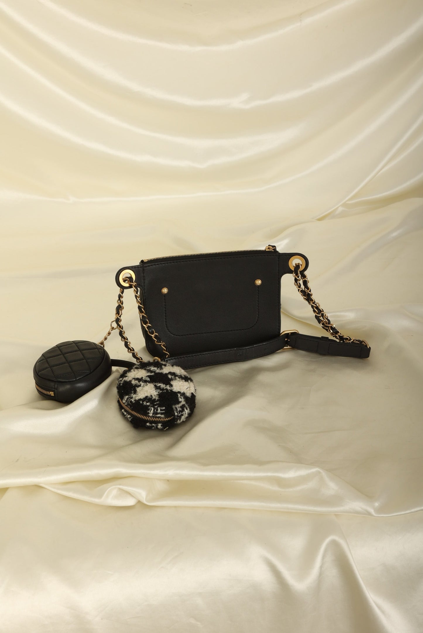 Chanel 2019 Calfskin Waistbag w/ Coin Purses