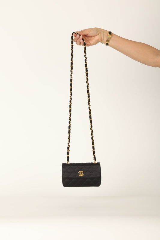 Chanel Satin Mini Flap